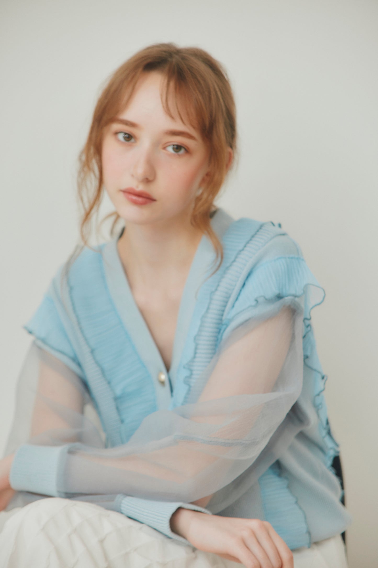 Veil Frill Cardigan