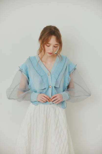 Veil Frill Cardigan