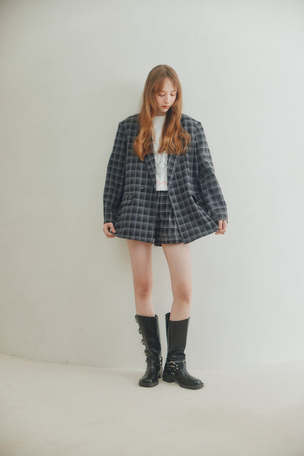 Check Double Jacket