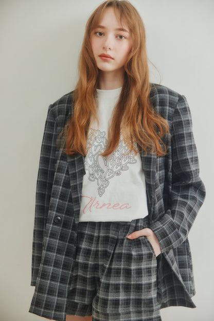 Check Double Jacket