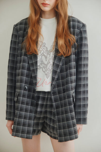 Check Double Jacket