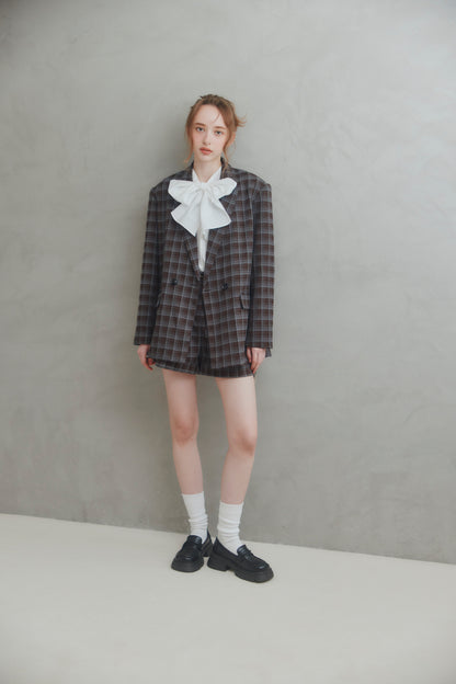 Check Double Jacket