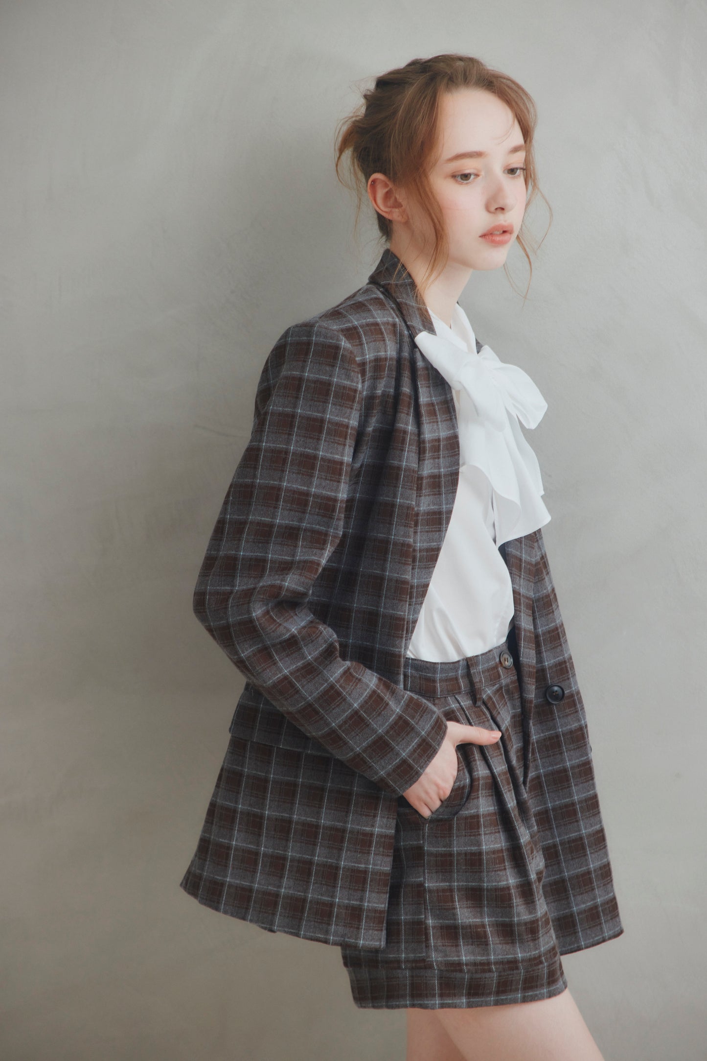 Check Double Jacket