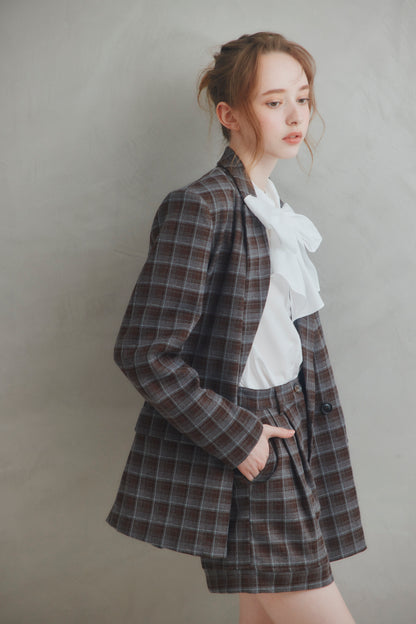 Check Double Jacket