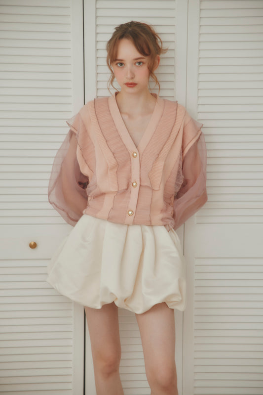 Veil Frill Cardigan