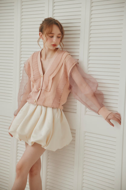 Veil Frill Cardigan