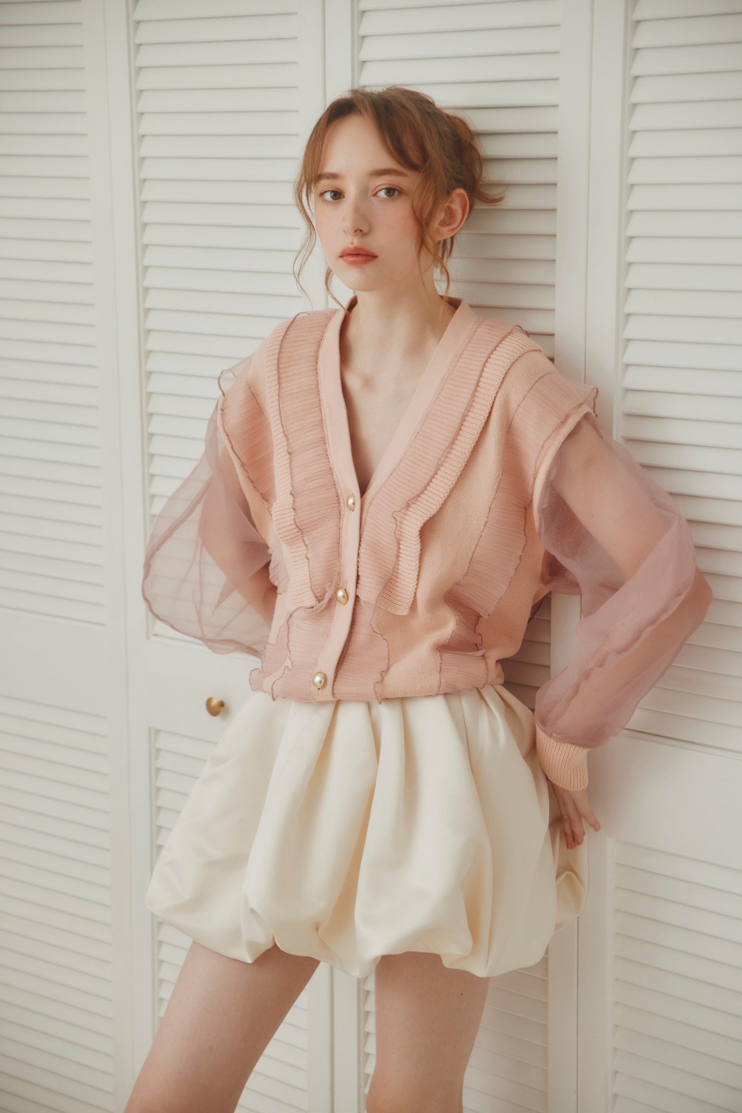 Veil Frill Cardigan