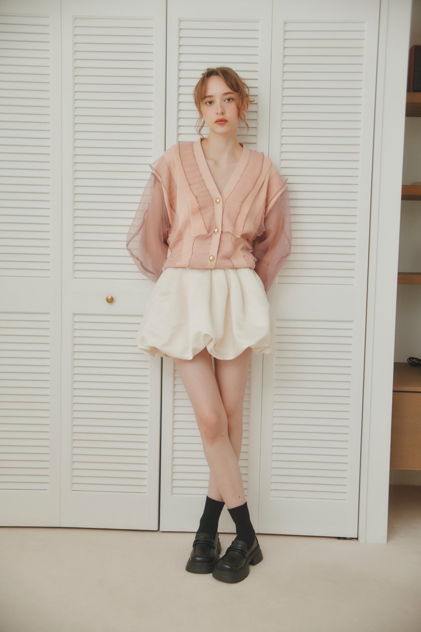 Veil Frill Cardigan
