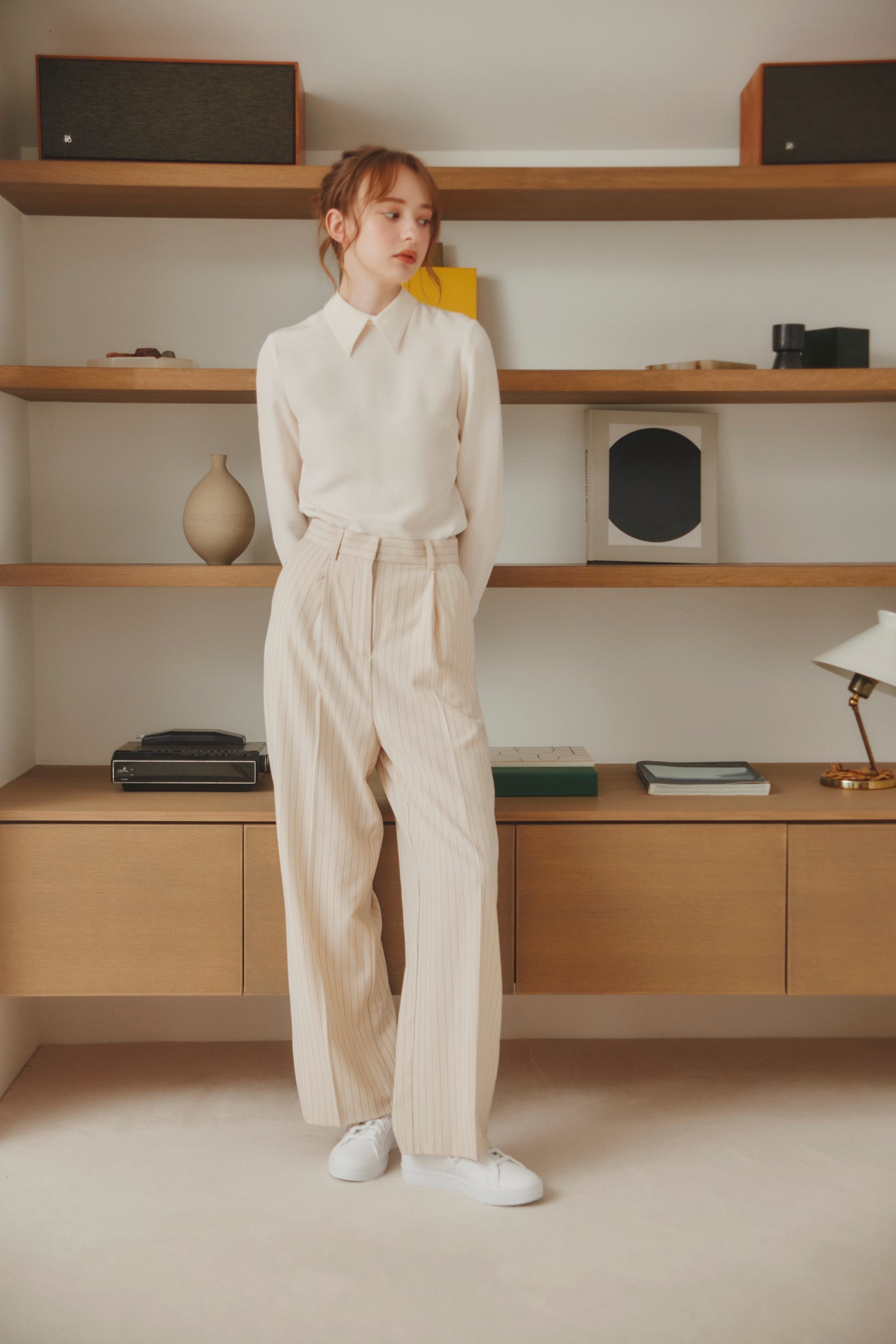 Tuck Slacks