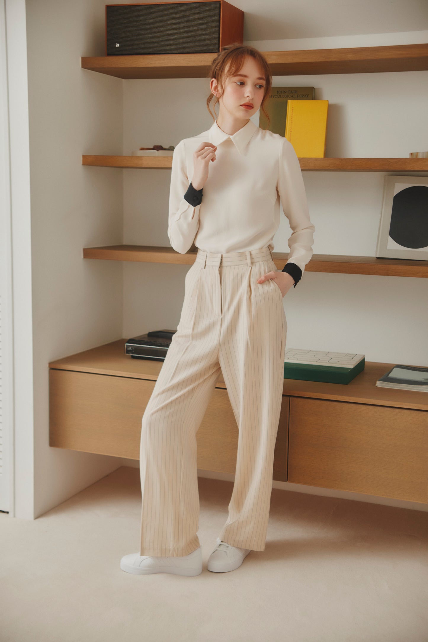 Tuck Slacks
