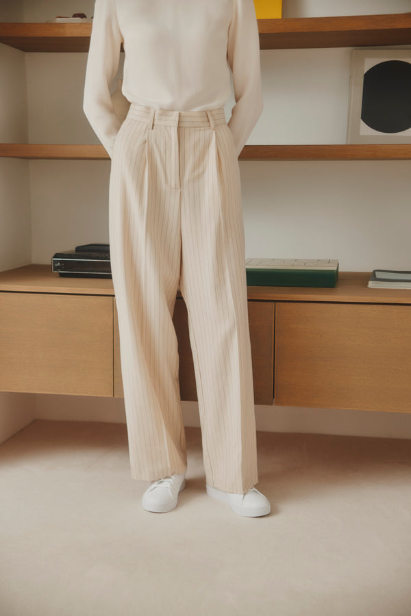 Tuck Slacks