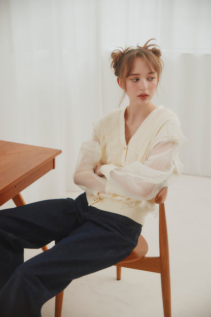 Veil Frill Cardigan