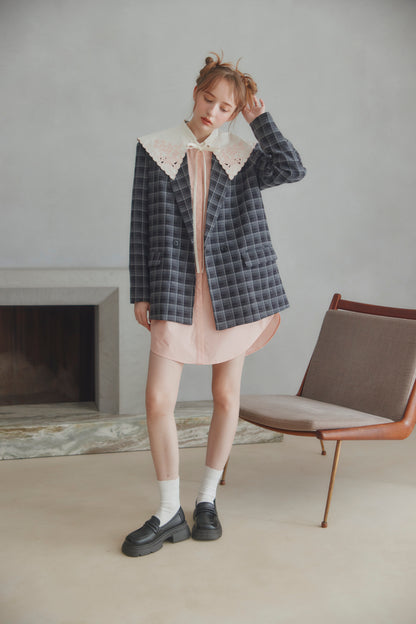 Check Double Jacket